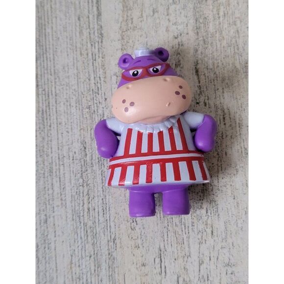Dr McStuffin miniature Hallie hippopotamus Disney Junior toy figure - Picture 2 of 4